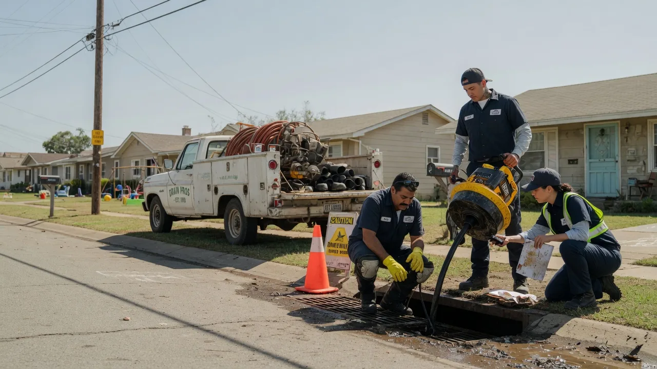 Drain Cleaning in Leggett, TX near me